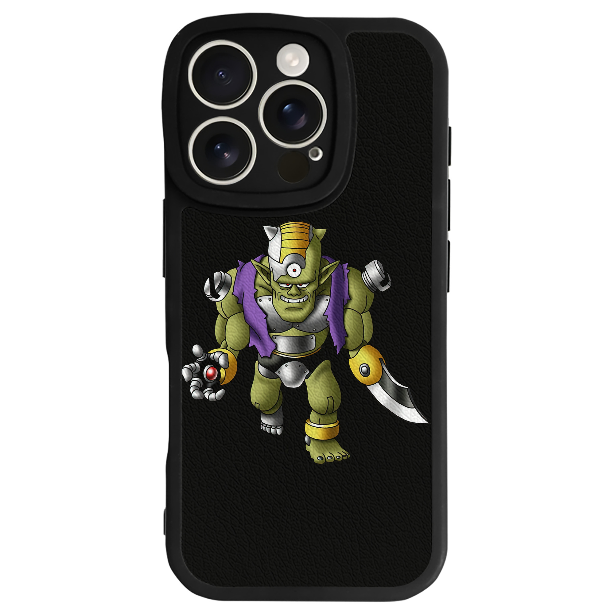 （画像用） ドラゴンクエスト Doragon Kuesuto Dragon Quest 【iPhone 16シリーズ対応】シリコンスマホケース（レザー調） 材質：シリコン